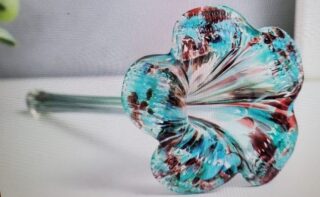 Bloem glas eliassen turquoise