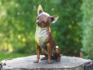 Bronzen Chihuahua-Eliassen.nl