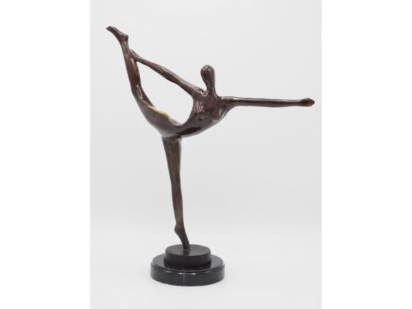 bronzen moderne danser - eliassen.nl