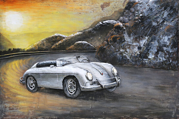 Eliassen 3D Schilderij VW Karmann 120x80cm