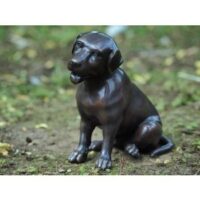 Eliassen Beeld brons kleine labrador