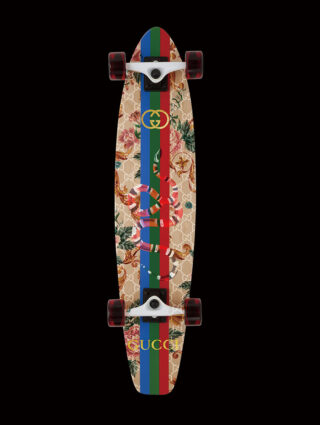 Eliassen Glasschilderij Gucci waveboard 60x80cm met goudfolie