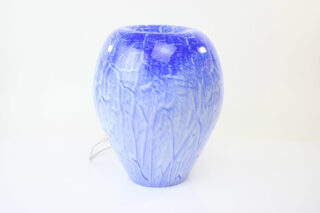 Eliassen Lamp glas 'Blue' 34cm