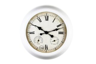 G6084236_0 Clock Outdoor Ø47 Cream 84236 (1)