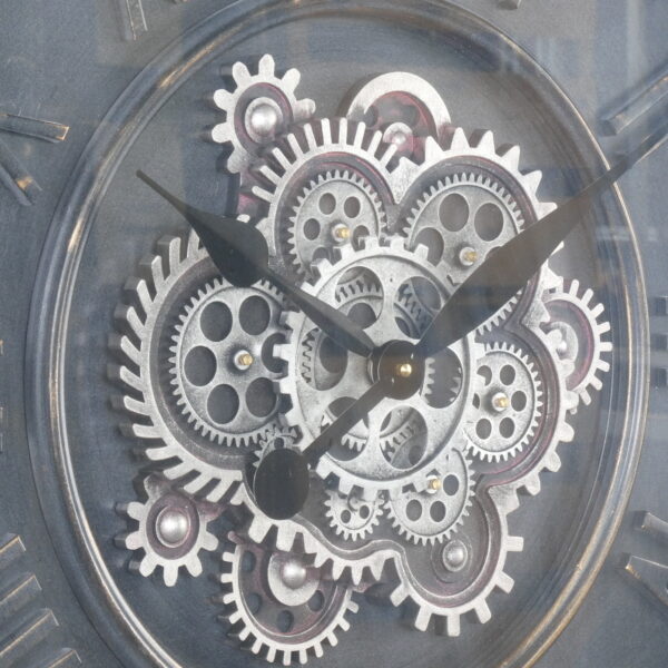 G6101896_2Clock Gear Ø102cm Grey 01896