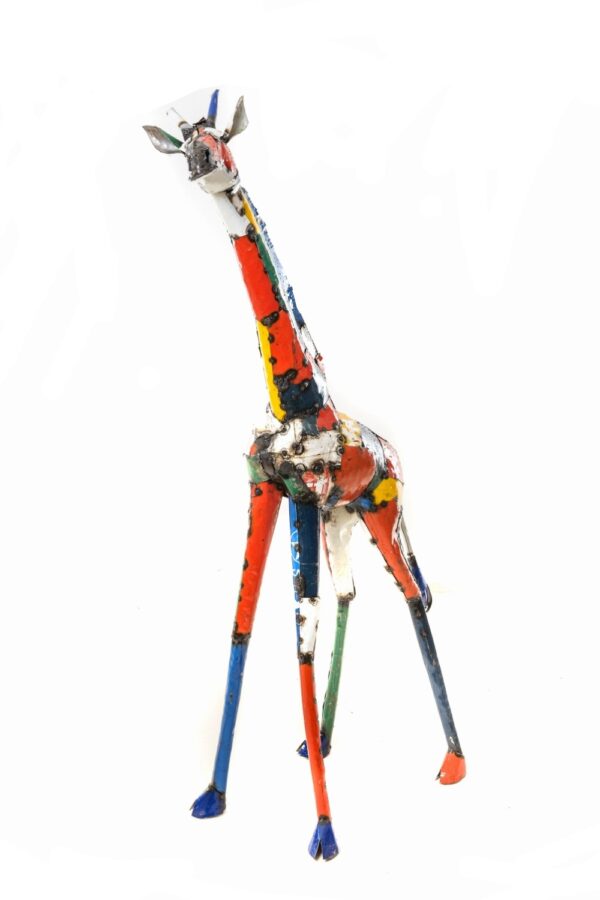 METAL COLORFUL 1.6 M GIRAFFE