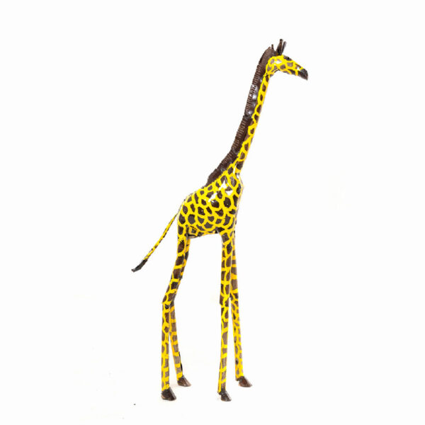 METAL COLOURED GIRAFFE LARGE