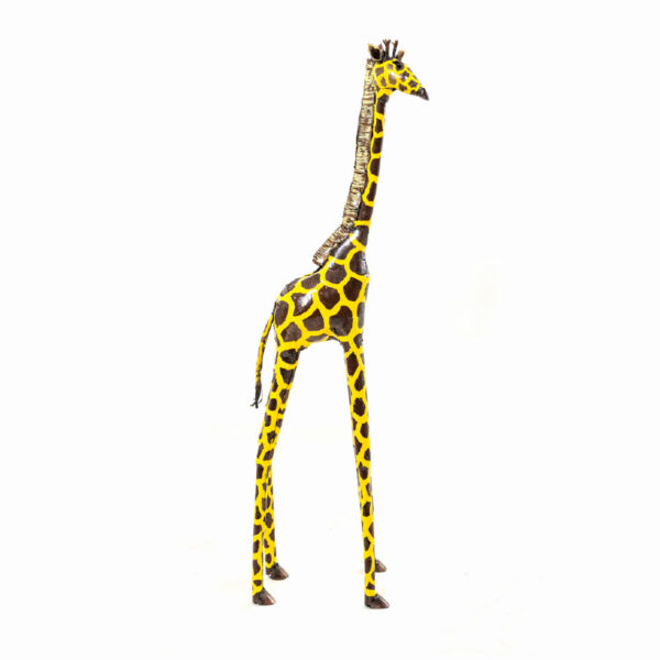 METAL COLOURED GIRAFFE MEDIUM (2)