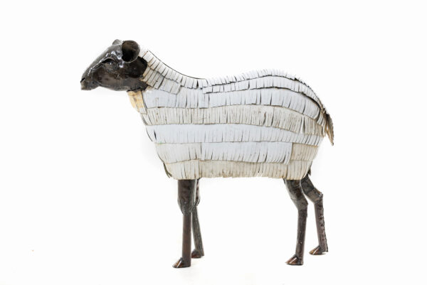 METAL XXL WHITE SHEEP (2)