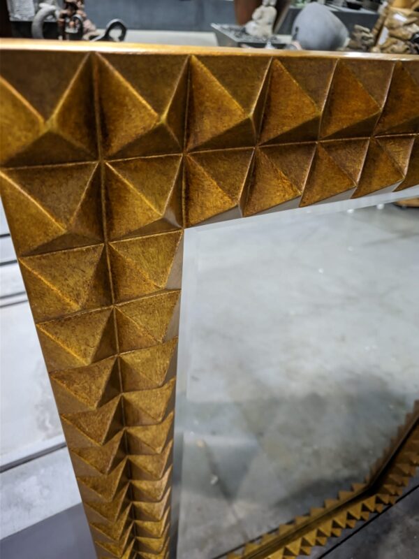 Spiegel staand goud Spikes 78x109cm eliassen.nl 1