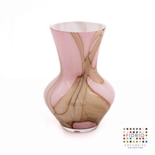 430.9185.PF-VASE-PARMA-MEDIUM-PINK-FLAME Eliassen.nl