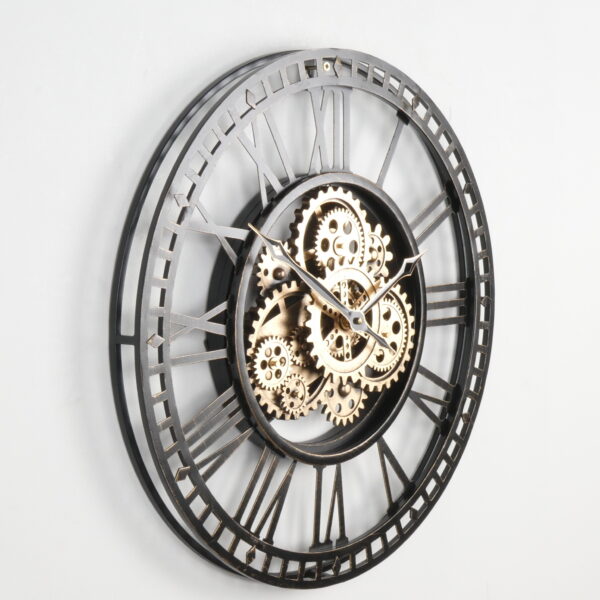 G6132050_1 Clock Gear Open Ø46cm Black 32050