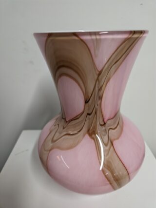 Glasvaas Parma pink flame 28cm eliassen.nl 1