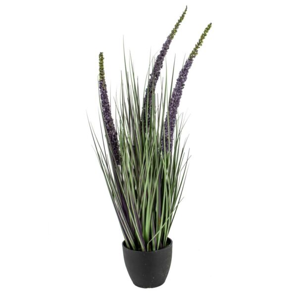 Kunstplant Gras lavendel Eliassen.nl rp2369