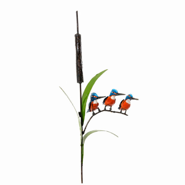 METAL-COLOURFUL-3-BABY-KF-ON-CATTAIL-PLANT