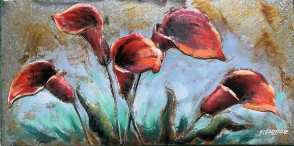 Schilderij 3d Calla's Eliassen.nl MG-124