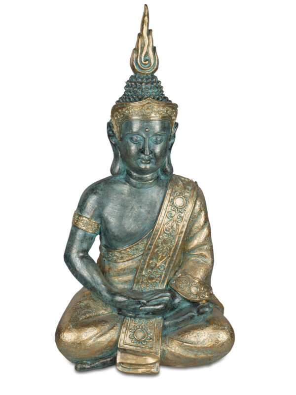 Thaise boeddha Dhyana Mudra houding goud Eliassen.nl  752253