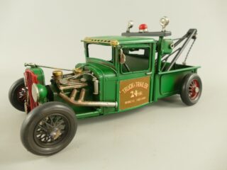 Miniatuur model Oldtimer sleepwagen groen 30cm 331094 eliassen.nl 6