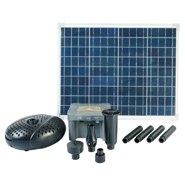 Vijverpomp solarmax Eliassen.nl-2500-accu